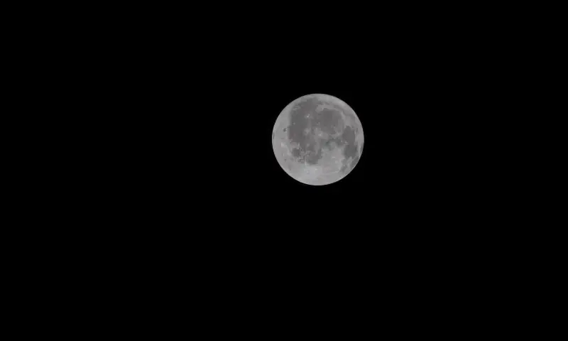 A view of the Moon taken by an Artemis II crew member through the window of the Orion spacecraft on the third day of the Nasa mission on April 3, 2026. &mdash; Reuters