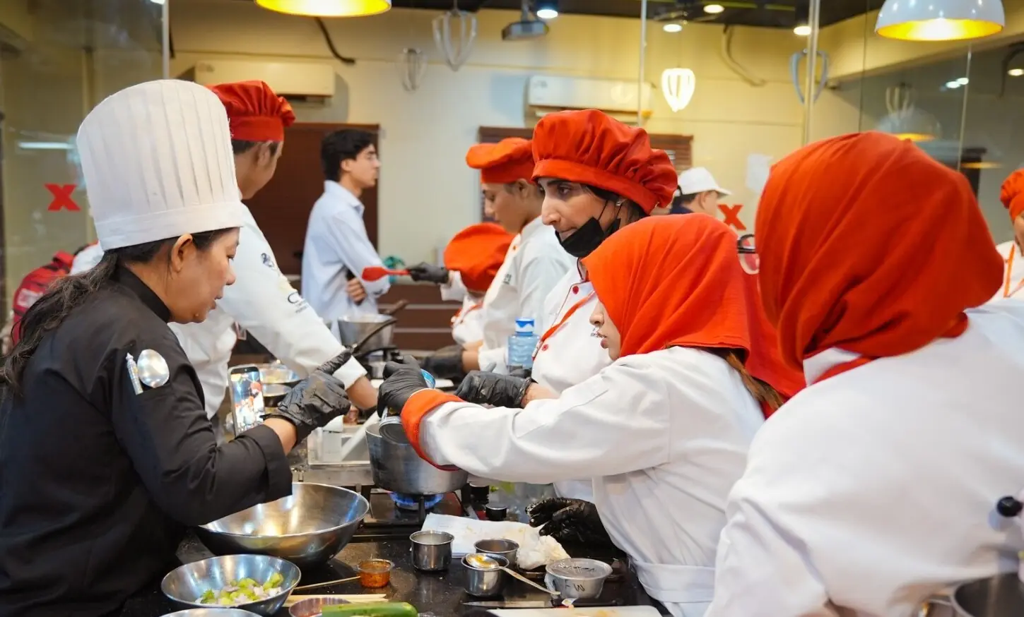 Building cultural bridges by learning how to make Thai food