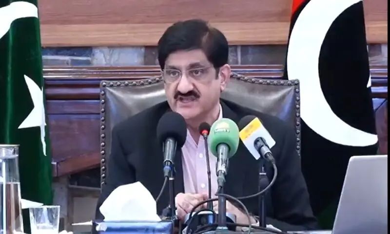 Sindh CM Murad Ali Shah demonstrates the live process for applying for the motorcycle subsidy, completed the first registration himself in Karachi, on Monday Apr 09. —Photo courtesy @SindhCMHouse/X Sindh CM Murad Ali Shah demonstrates the live process for applying for the motorcycle subsidy, completed the first registration himself in Karachi, on Monday Apr 09. —Photo courtesy @SindhCMHouse/X