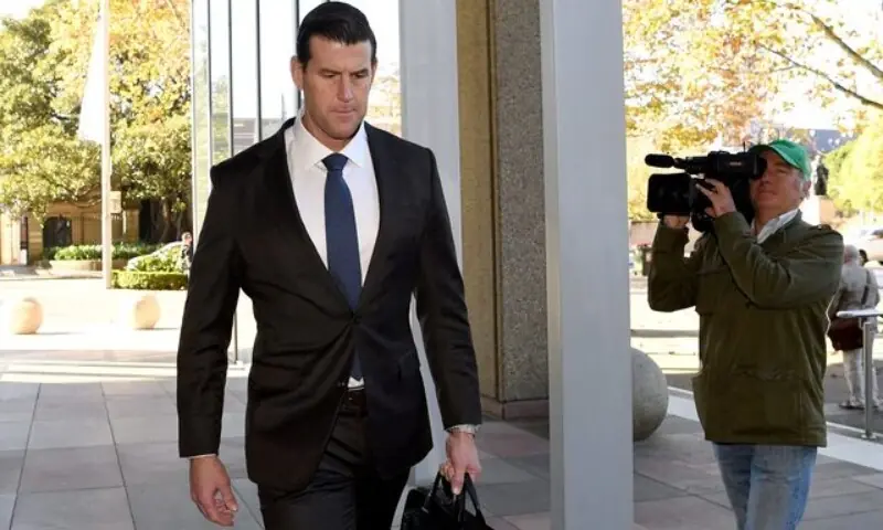 Ben Roberts-Smith arrives at the Federal Court of Australia in Sydney, May 18, 2022. —Reuters/File Ben Roberts-Smith arrives at the Federal Court of Australia in Sydney, May 18, 2022. —Reuters/File