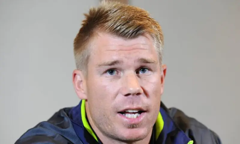 Former Australian batter David Warner during a press conference. — Reuter/File Former Australian batter David Warner during a press conference. — Reuter/File