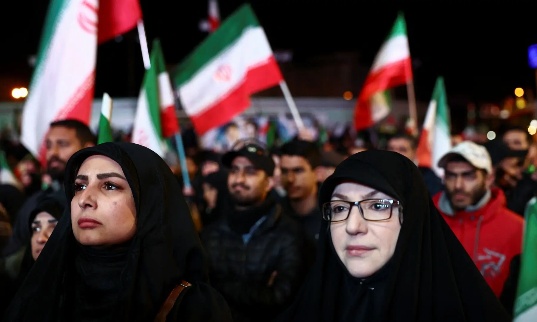 People gather after a two-week ceasefire in the Iran war was announced, in Tehran, Iran, April 8, 2026. &mdash;Reuters