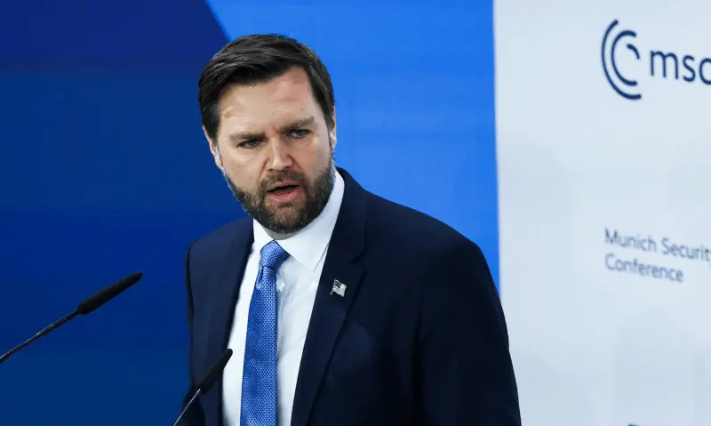 US Vice President JD Vance gives a speech at the Munich Security Conference (MSC) in Munich, Germany on February 14, 2025. — Reuters/File US Vice President JD Vance gives a speech at the Munich Security Conference (MSC) in Munich, Germany on February 14, 2025. — Reuters/File