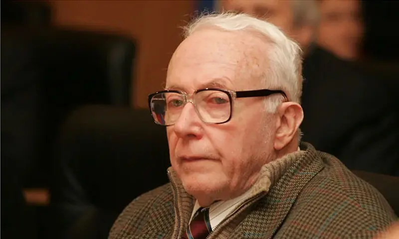 A 2006 photo of Soviet historian Roy Medvedev | Kommersant A 2006 photo of Soviet historian Roy Medvedev | Kommersant