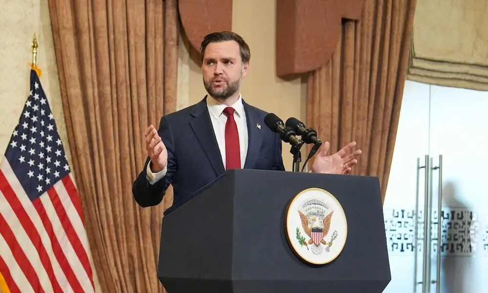 US Vice President JD Vance speaks at a news conference after meeting with representatives from Pakistan and Iran in Islamabad on April 12, 2026. — AFP US Vice President JD Vance speaks at a news conference after meeting with representatives from Pakistan and Iran in Islamabad on April 12, 2026. — AFP