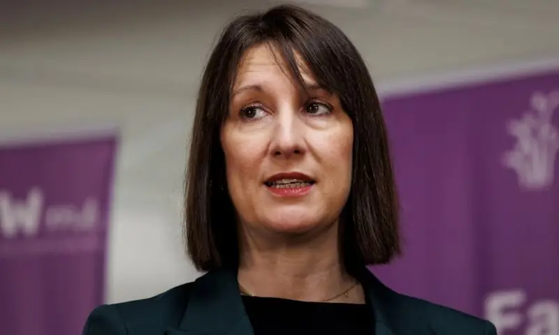Rachel Reeves speaks to the media after a tour of Maidstone Hospital on December 10, 2024. —Reuters/File