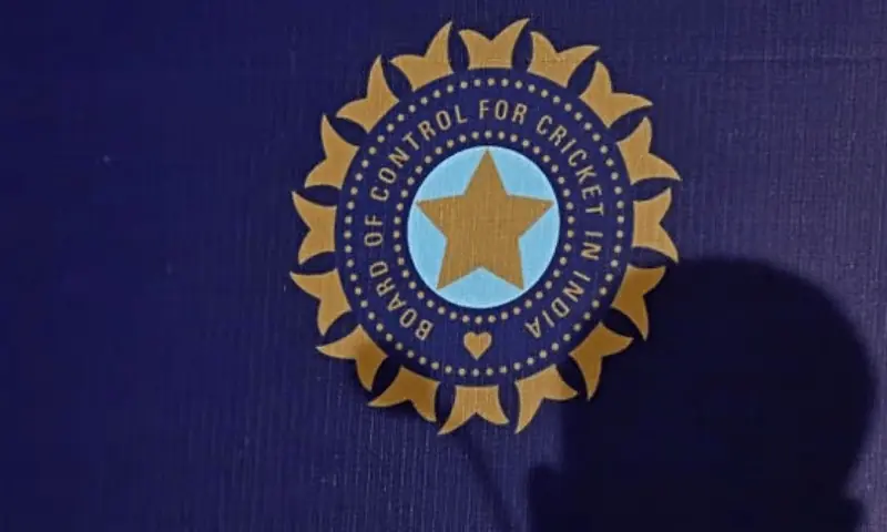 The shadow of a man falls on a backdrop with the logo of the India’s cricket board BCCI before the start of a news conference to announce its cricket team’s coach, in Mumbai, India, August 16, 2019. — Reuters/File The shadow of a man falls on a backdrop with the logo of the India’s cricket board BCCI before the start of a news conference to announce its cricket team’s coach, in Mumbai, India, August 16, 2019. — Reuters/File