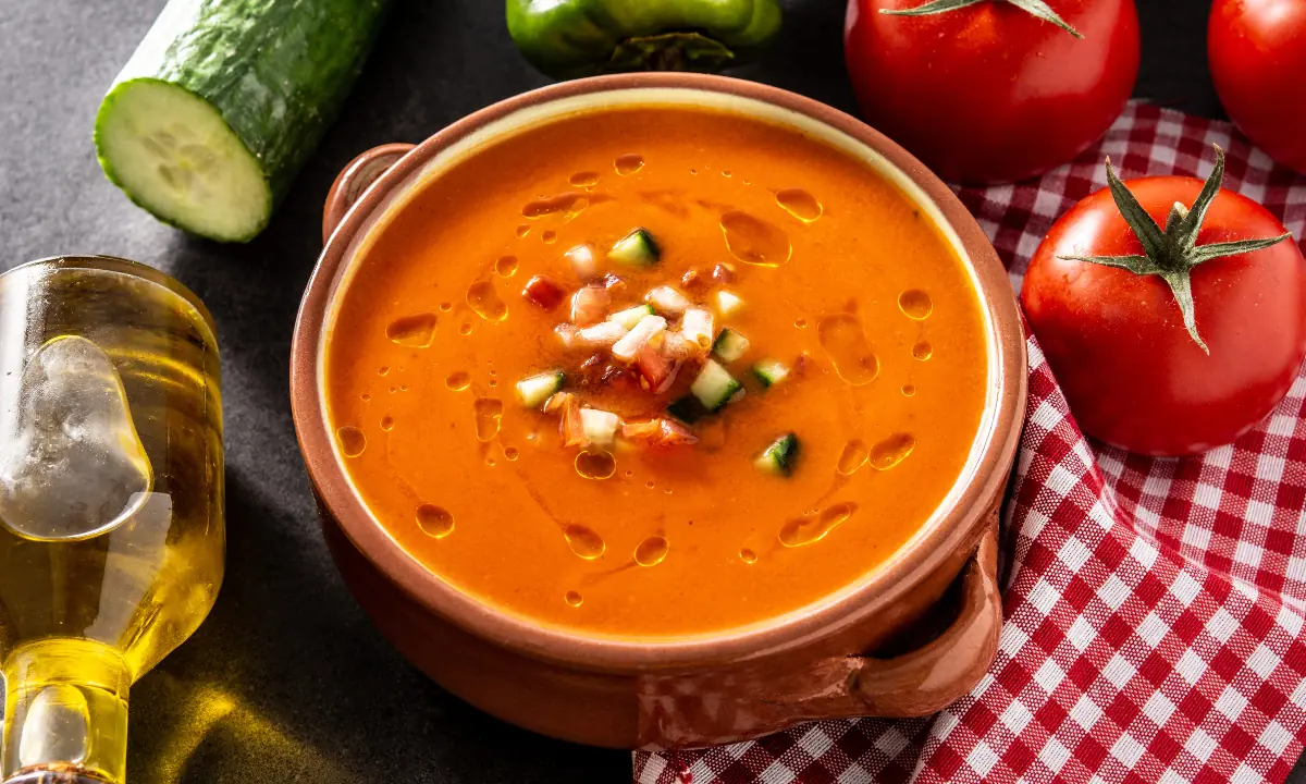 Here are two light options perfect for a summer lunch for soup lovers