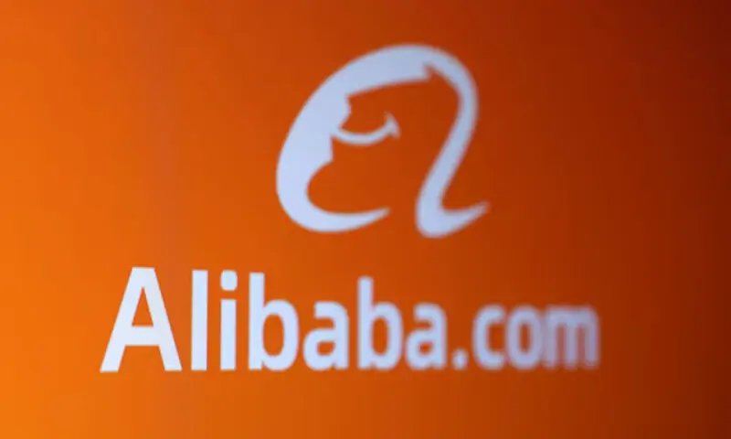 The Alibaba logo is seen in this illustration taken on January 29, 2025. &mdash; Reuters/File