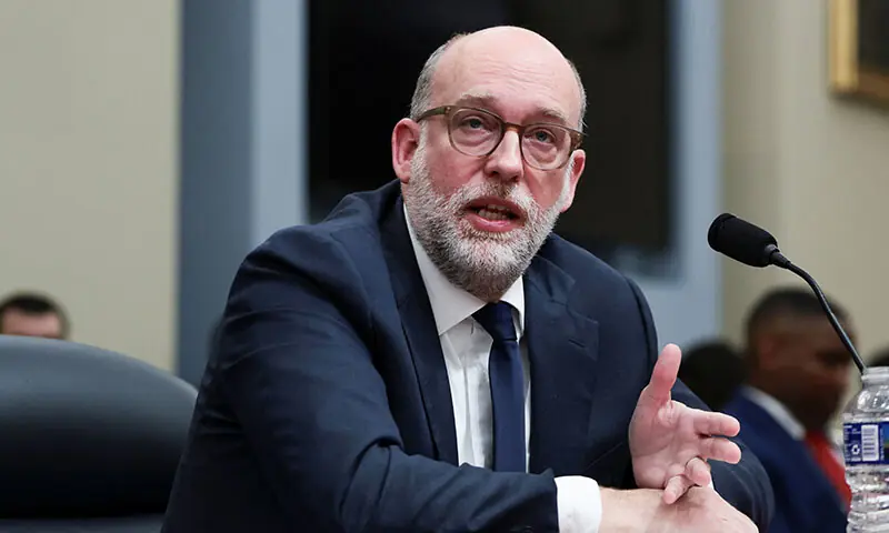Office of Management and Budget Director Russell Vought appears before House Budget Committee hearing on the Trump administration’s 2027 budget request, on Capitol Hill in Washington, DC, the US on April 15, 2026. — Reuters