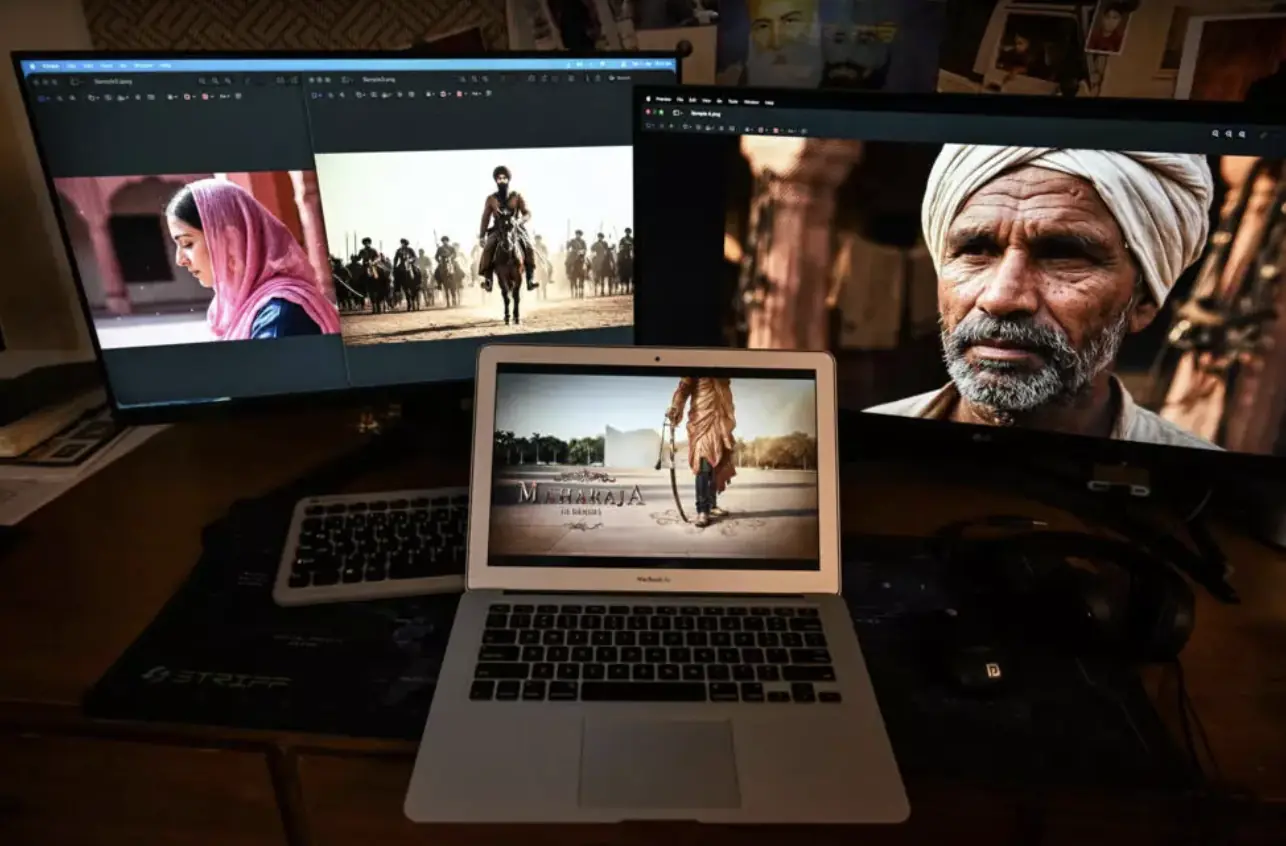 The race is on to produce the first hit AI-generated Bollywood film and Maharaja in Denims is leading the pack