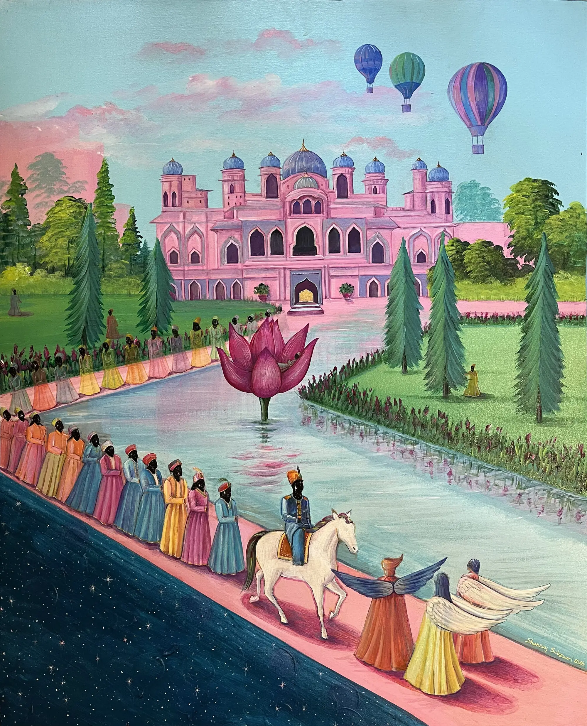 Shanzay Subzwari&rsquo;s Lands Beyond the Veil invites viewers to pause in the space between certainty and the unknown