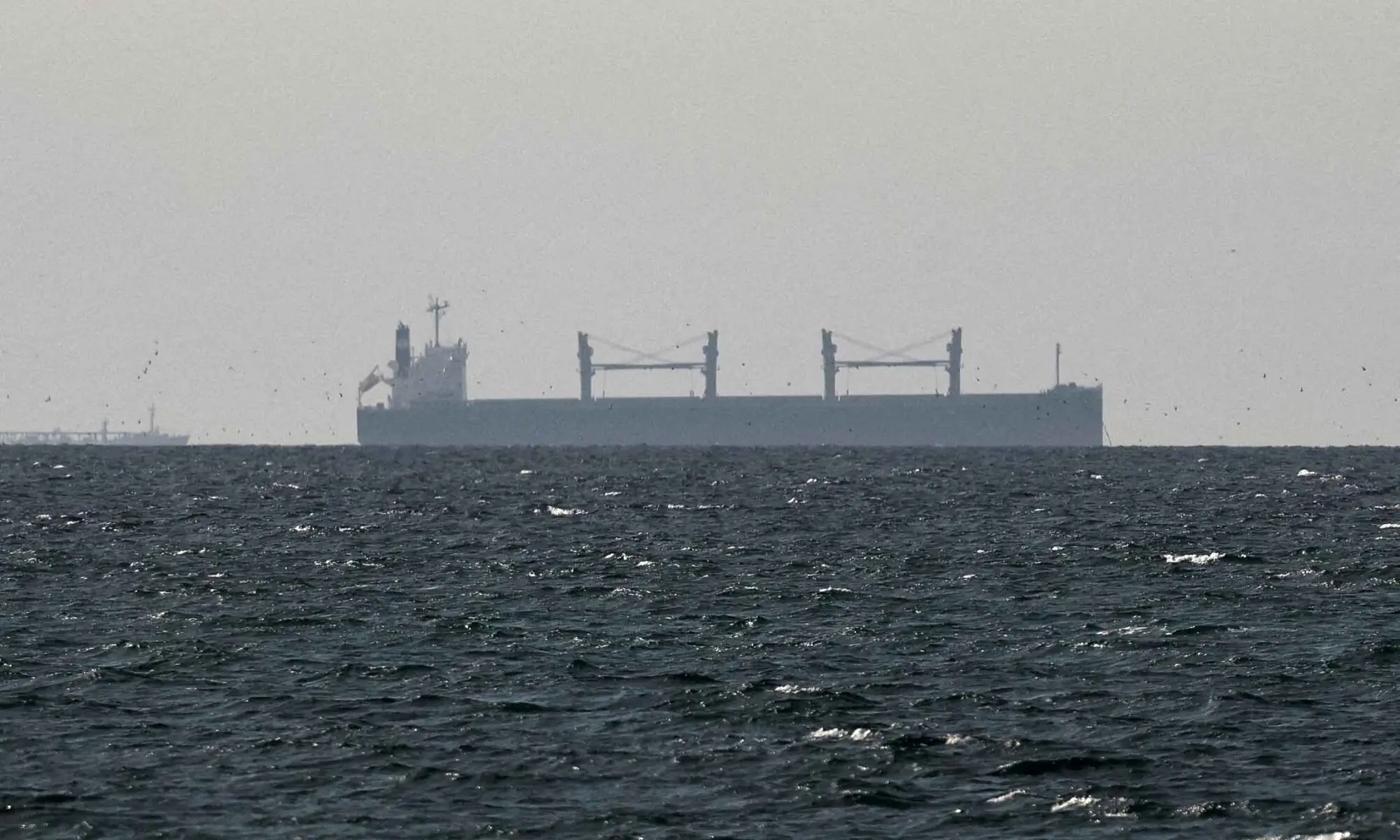 A cargo ship in the Gulf, near the Strait of Hormuz, as seen from northern Ras al-Khaimah, near the border with Oman’s Musandam governance, amid the US-Israeli conflict with Iran, in United Arab Emirates, March 11, 2026. — Reuters A cargo ship in the Gulf, near the Strait of Hormuz, as seen from northern Ras al-Khaimah, near the border with Oman’s Musandam governance, amid the US-Israeli conflict with Iran, in United Arab Emirates, March 11, 2026. — Reuters