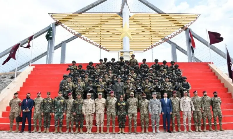 Closing ceremony of the Pakistan-Egypt Joint Exercise Thunder-II held in Cherat. — ISPR Closing ceremony of the Pakistan-Egypt Joint Exercise Thunder-II held in Cherat. — ISPR