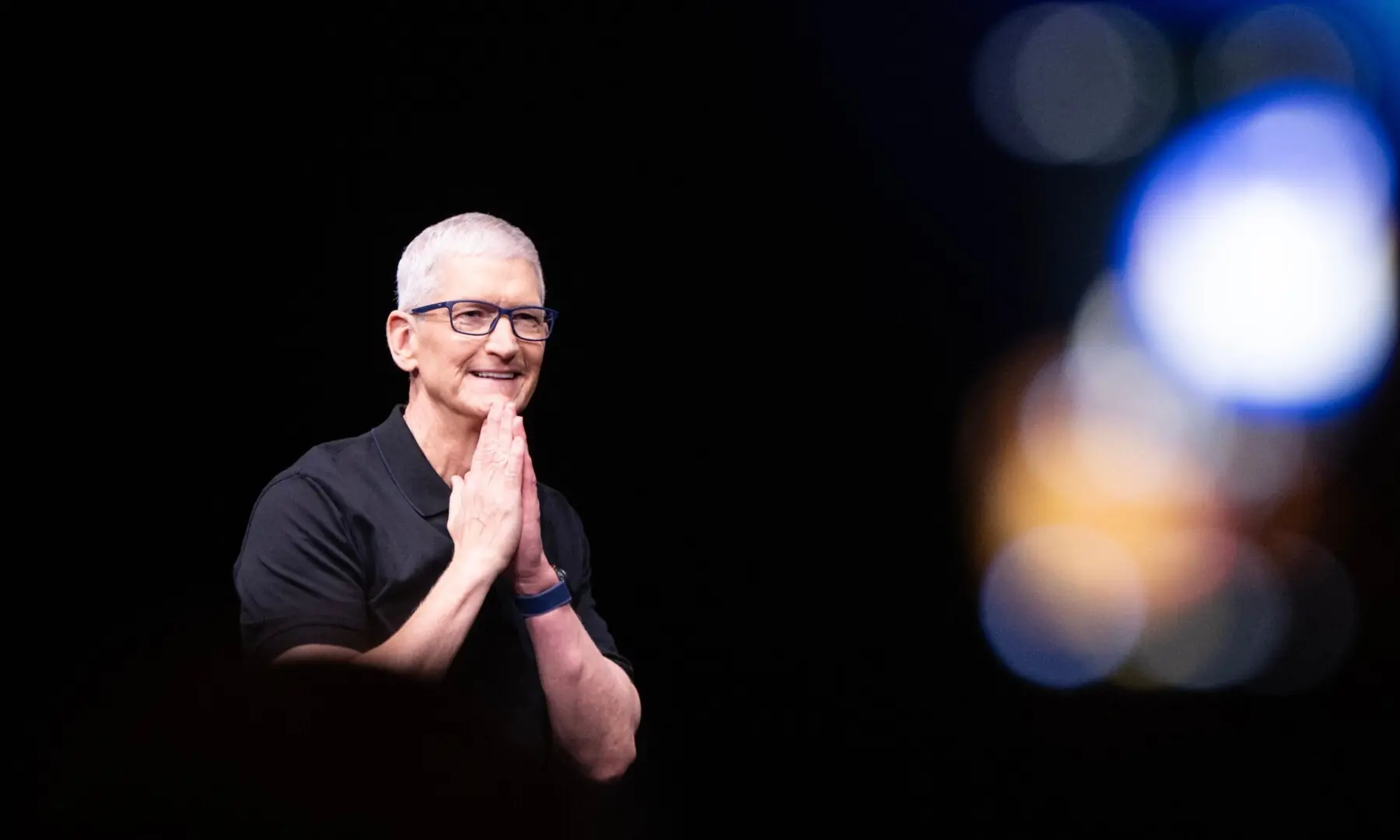 Apple CEO Tim Cook speaks during Apple&rsquo;s &ldquo;Awe-Dropping&rdquo; event at the Steve Jobs Theater on the Apple Park campus in Cupertino, California, on September 9, 2025. &mdash; AFP