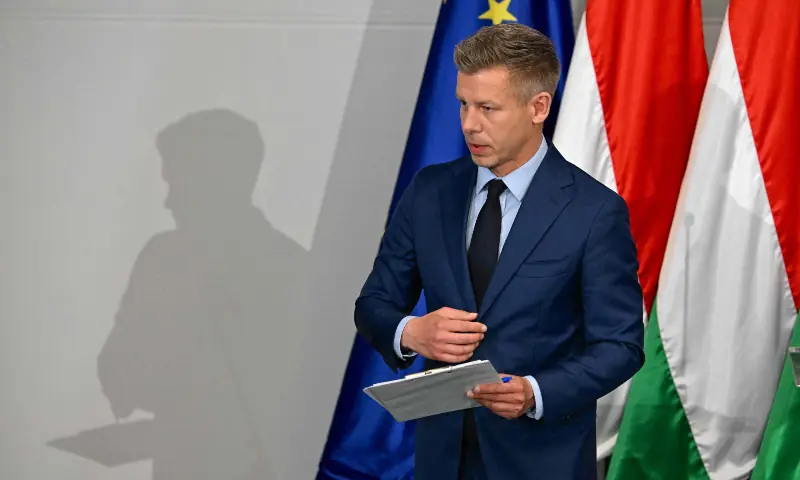 Election winner and leader of Hungary’s TISZA party Peter Magyar leaves after a press conference following the first official meeting of TISZA’s new parliamentary group at the HUNGEXPO Congress and Exhibition Center in Budapest, Hungary, on April 20, 2026. — AFP Election winner and leader of Hungary’s TISZA party Peter Magyar leaves after a press conference following the first official meeting of TISZA’s new parliamentary group at the HUNGEXPO Congress and Exhibition Center in Budapest, Hungary, on April 20, 2026. — AFP