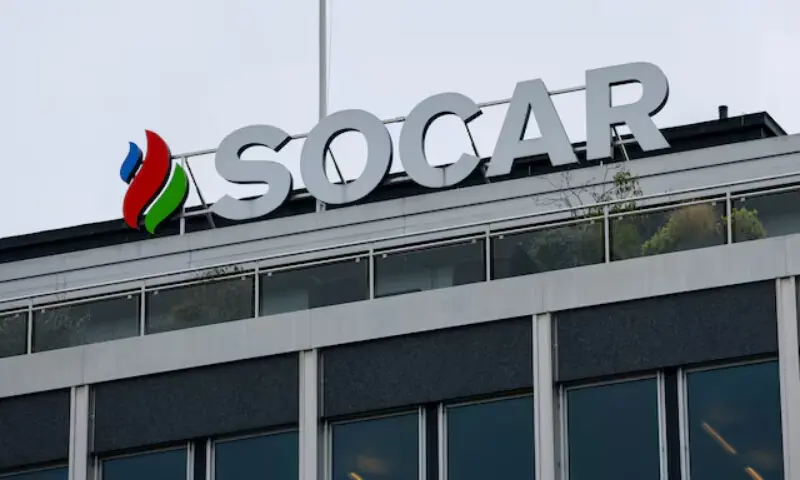 A logo of Azerbaijan’s state oil company SOCAR on a building in Geneva, Switzerland, March 18, 2026. — Reuters A logo of Azerbaijan’s state oil company SOCAR on a building in Geneva, Switzerland, March 18, 2026. — Reuters