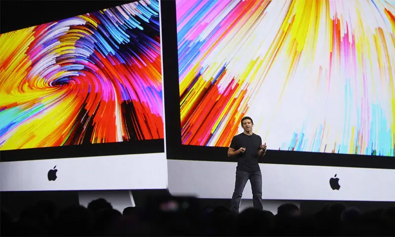 John Ternus speaks during the 2017 Apple Worldwide Developer Conference in San Jose.—AFP/file John Ternus speaks during the 2017 Apple Worldwide Developer Conference in San Jose.—AFP/file