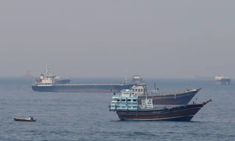 Ships and boats in the Strait of Hormuz off the coast of Musandam, Oman, April 20, 2026. —Reuters/File Ships and boats in the Strait of Hormuz off the coast of Musandam, Oman, April 20, 2026. —Reuters/File