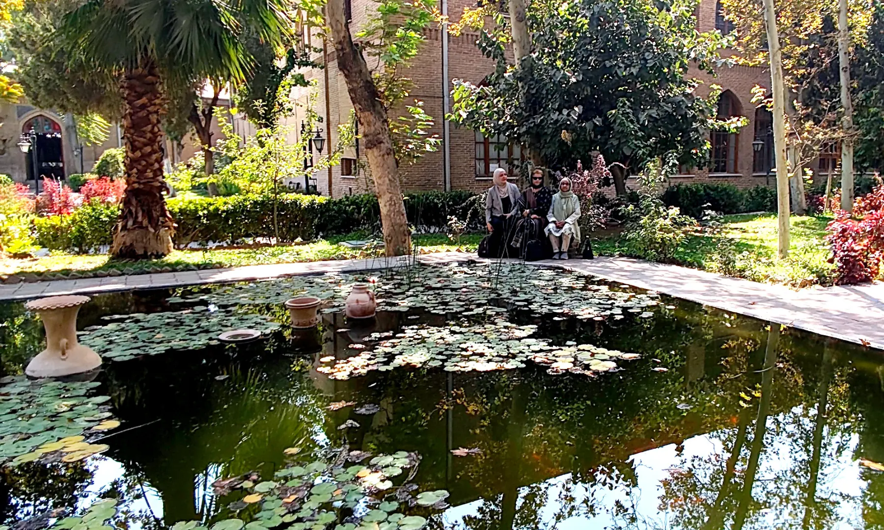  Negarestan Garden, built in 1802 as a summer palace for Fath-Ali Shah Qajar, remains one of Tehran&rsquo;s most poetic green spaces. &mdash; photo by author 