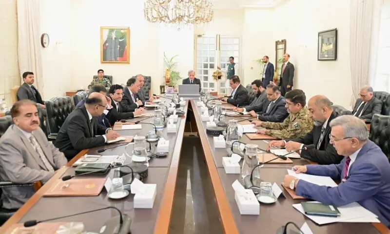 Prime Minister Shehbaz Sharif chaire a meeting regarding energy security. Islamabad on April 23. — PMO Prime Minister Shehbaz Sharif chaire a meeting regarding energy security. Islamabad on April 23. — PMO