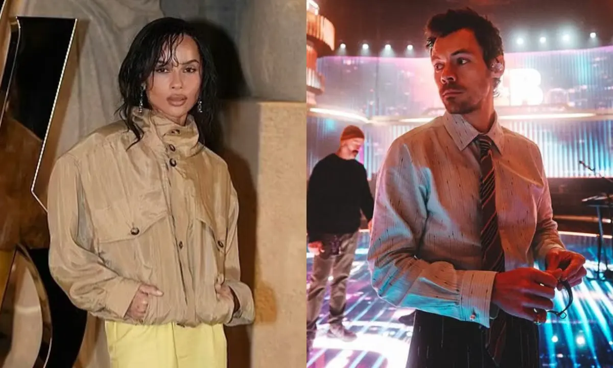 One Direction's Harry Styles and actor Zo&euml; Kravitz are reportedly engaged
