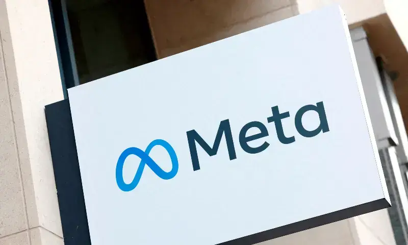 The logo of Meta Platforms' business group is seen in Brussels, Belgium December 6, 2022. &mdash; Reuters