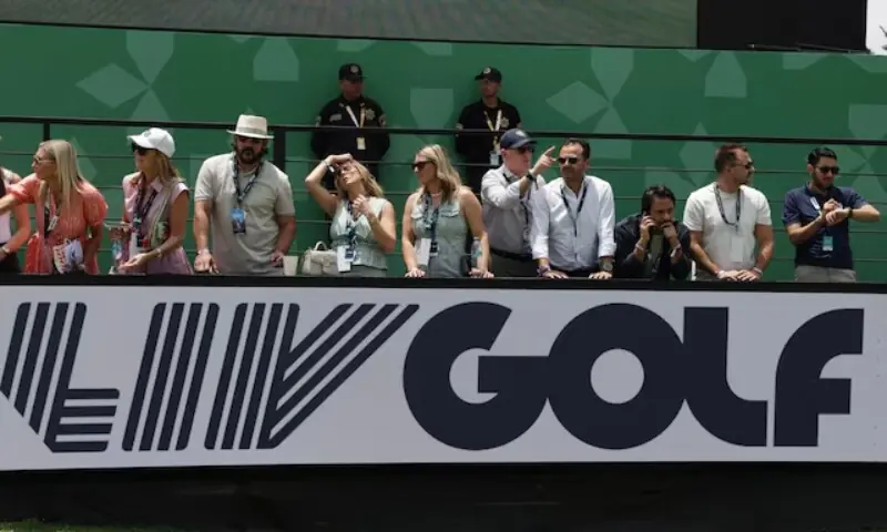Golf - LIV Golf Mexico - Club de Golf Chapultepec, Mexico City, Mexico - April 17, 2026 General view of spectators during the second round. &mdash;Reuters/File