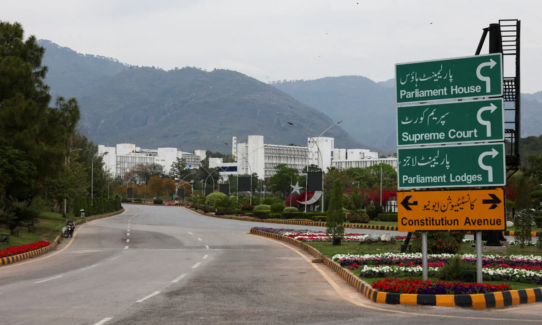 View of the Pakistan Secretariat building in Islamabad on March 28, 2026. &mdash; Reuters/File
