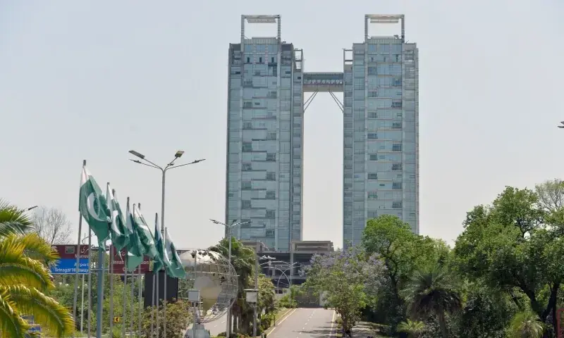 This image shows One Constitution Avenue in Islamabad. &mdash; Tanveer Shahzad/White Star