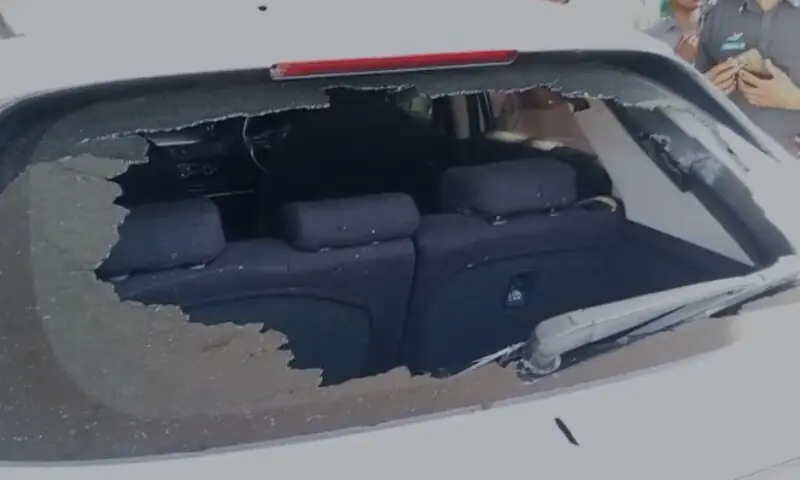 Renowned cleric Maulana Muhammad Idrees was killed on Tuesday after unidentified assailants opened fire on him. &mdash; Screenshot taken from video provided by author