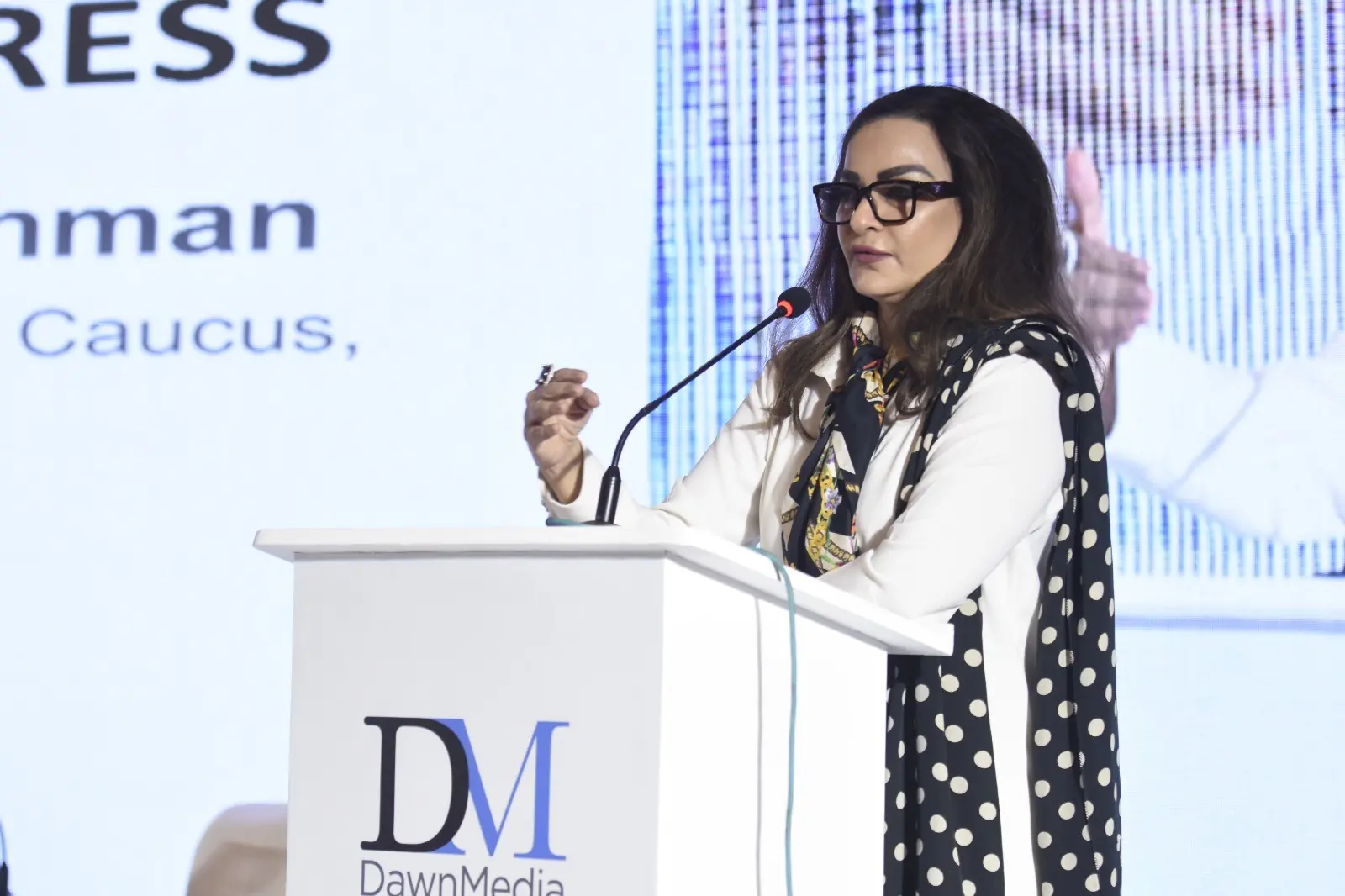 PPP Senator Sherry Rehman. &mdash; White Star/Tanveer Shahzad