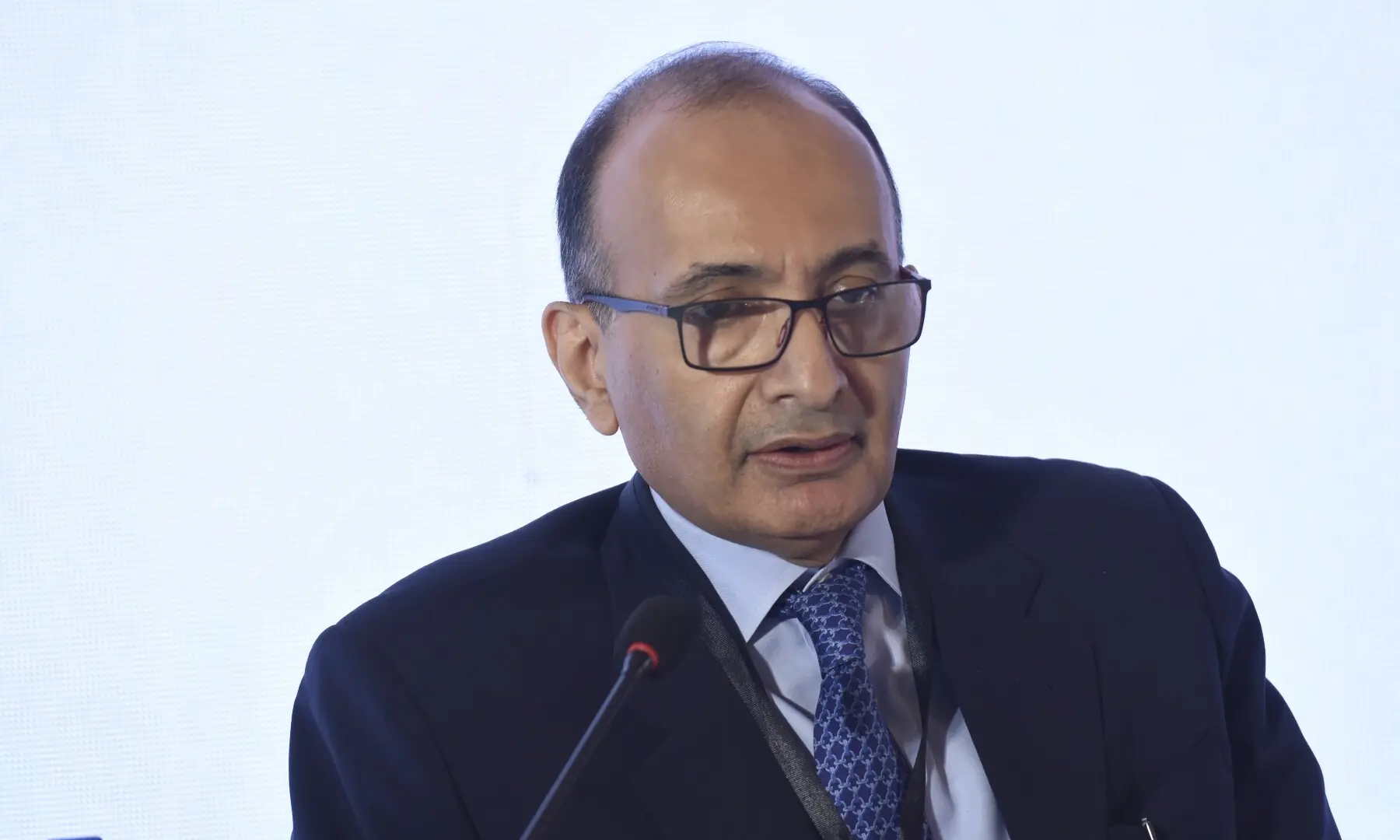  Urban Unit CEO Muhammad Omar Masud speaks at Breathe Pakistan. &mdash; White Star/ Tanveer Shahzad 