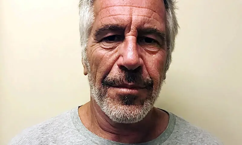 US financier Jeffrey Epstein appears in a photograph taken for the New York State Division of Criminal Justice Services' sex offender registry March 28, 2017 and obtained by Reuters July 10, 2019.&mdash; Reuters/File