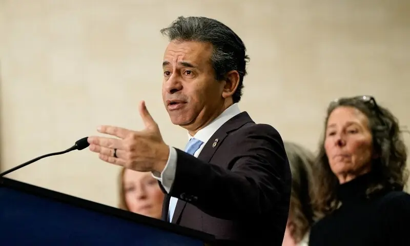 US Food and Drug Administration Commissioner Marty Makary speaks during a press conference at the Department of Health and Human Services in Washington, DC, US on November 10, 2025. &mdash;Reuters/File