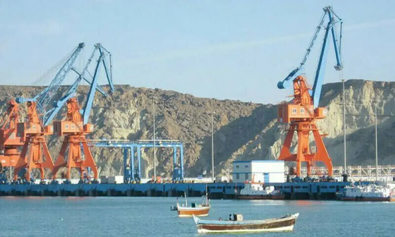 A file photo of Gwadar Port. — AFP/File A file photo of Gwadar Port. — AFP/File