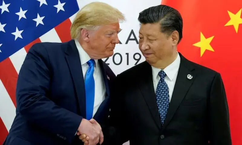US President Donald Trump meets with China's President Xi Jinping at the start of their bilateral meeting at the G20 leaders summit in Osaka, Japan, June 29, 2019. —Reuters/FILE US President Donald Trump meets with China's President Xi Jinping at the start of their bilateral meeting at the G20 leaders summit in Osaka, Japan, June 29, 2019. —Reuters/FILE