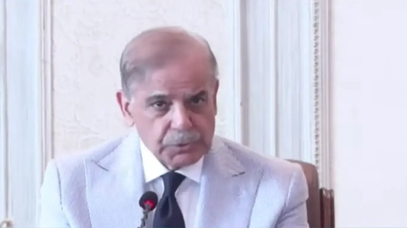 Prime Minister Shehbaz Sharif chairs a federal cabinet meeting in Islamabad on May 14. — DawnNewsTV Prime Minister Shehbaz Sharif chairs a federal cabinet meeting in Islamabad on May 14. — DawnNewsTV