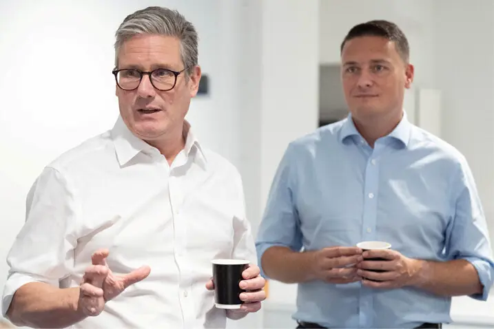 Streeting stopped short of formally announcing a bid for the PM’s job.—Reuters/file Streeting stopped short of formally announcing a bid for the PM’s job.—Reuters/file