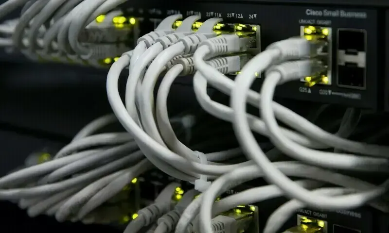 Ethernet cables used for internet connection. Picture taken July 26, 2017. — Reuters/File Ethernet cables used for internet connection. Picture taken July 26, 2017. — Reuters/File
