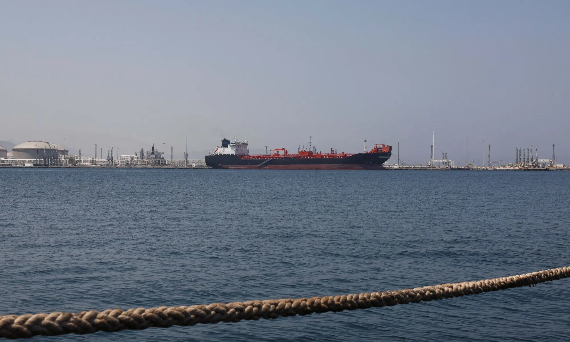 Oil/Chemical Tanker “Bald Man” at the Port of Fujairah, as the U.S.-Israel conflict with Iran limits marine traffic in the Strait of Hormuz, in Fujairah, United Arab Emirates, May 6, 2026. — Reuters Oil/Chemical Tanker “Bald Man” at the Port of Fujairah, as the U.S.-Israel conflict with Iran limits marine traffic in the Strait of Hormuz, in Fujairah, United Arab Emirates, May 6, 2026. — Reuters
