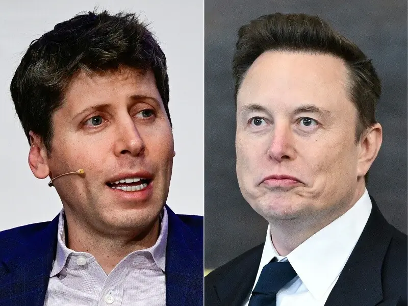 This combination of pictures shows (L-R) OpenAI CEO Sam Altman in Berlin on February 7, 2025 and Elon Musk. — AFP This combination of pictures shows (L-R) OpenAI CEO Sam Altman in Berlin on February 7, 2025 and Elon Musk. — AFP