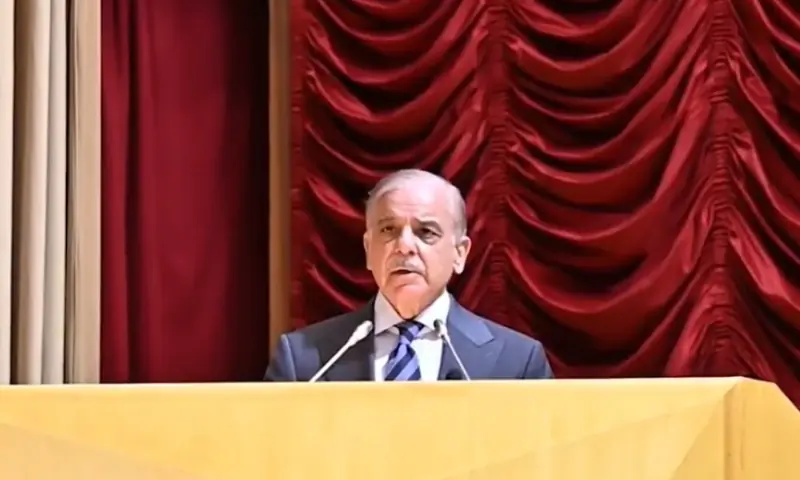 Prime Minister Shehbaz Sharif, during his visit to Command and Staff College, Quetta, May 19, 2026. — Screengrab via X/@PakPMO Prime Minister Shehbaz Sharif, during his visit to Command and Staff College, Quetta, May 19, 2026. — Screengrab via X/@PakPMO