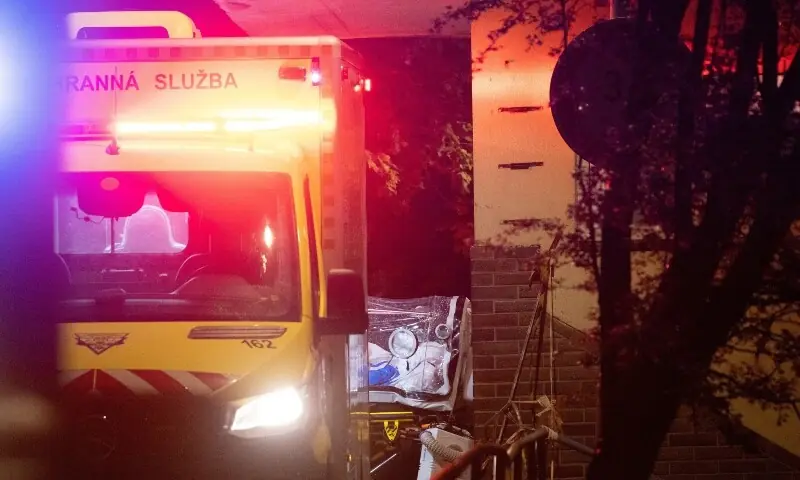An ambulance believed to be carrying a US doctor who is being transferred from Uganda to the Faculty Hospital Bulovka after he came into contact with a patient infected with Ebola, arrives at the hospital in Prague, Czech Republic on May 21, 2026. — Reuters An ambulance believed to be carrying a US doctor who is being transferred from Uganda to the Faculty Hospital Bulovka after he came into contact with a patient infected with Ebola, arrives at the hospital in Prague, Czech Republic on May 21, 2026. — Reuters
