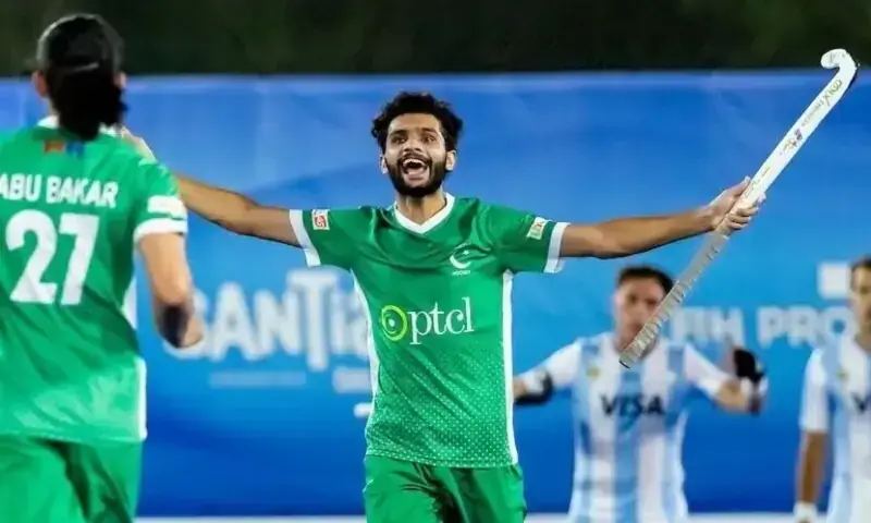Argentina defeated Pakistan during the latter's second outing at the FIH Pro League. &mdash; Photo courtesy International Hockey Federation/X/File