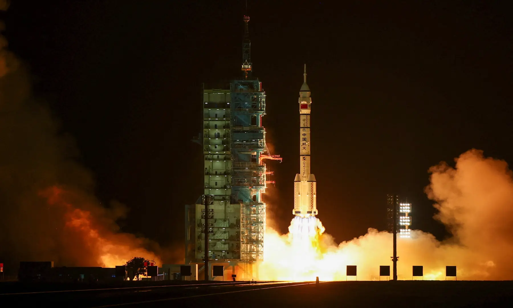 A Long March 2F rocket carrying the Shenzhou-23 spacecraft with astronauts Zhu Yangzhu, Zhang Zhiyuan, and Lai Ka-ying, who is the first astronaut from Hong Kong, blasts off to China's Tiangong space station from the launchpad at the Jiuquan Satellite Launch Center, near Jiuquan, Gansu province, China on May 24, 2026. — Reuters A Long March 2F rocket carrying the Shenzhou-23 spacecraft with astronauts Zhu Yangzhu, Zhang Zhiyuan, and Lai Ka-ying, who is the first astronaut from Hong Kong, blasts off to China's Tiangong space station from the launchpad at the Jiuquan Satellite Launch Center, near Jiuquan, Gansu province, China on May 24, 2026. — Reuters