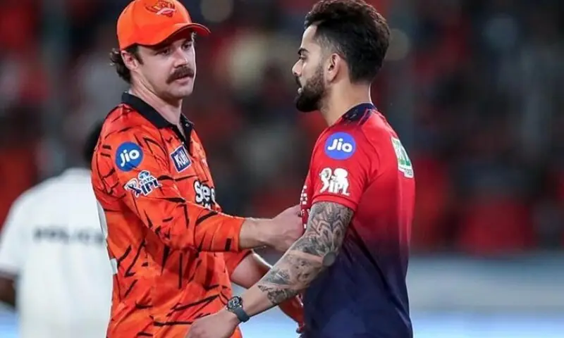 Kohli refuses a handshake with Travis Head during an IPL match on May 22, 2026. — Photo courtesy @Times of India/X Kohli refuses a handshake with Travis Head during an IPL match on May 22, 2026. — Photo courtesy @Times of India/X