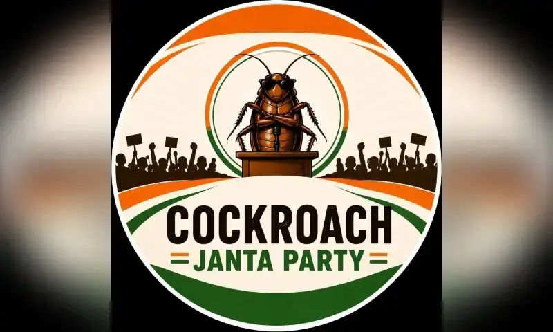 Cockroach Janta Party logo. —Instagram/@cockroachjantaparty Cockroach Janta Party logo. —Instagram/@cockroachjantaparty