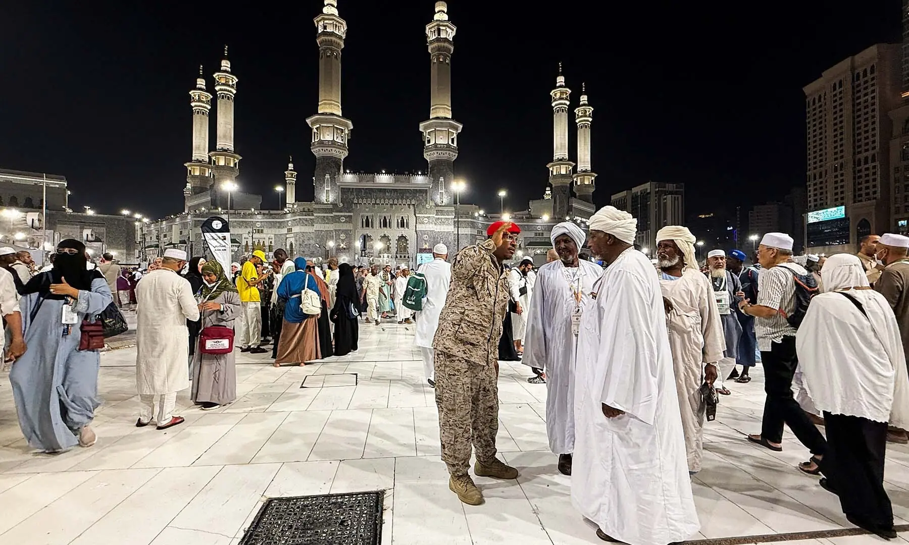 In pictures: Saudi security personnel on alert as pilgrims pour into Makkah for Haj In pictures: Saudi security personnel on alert as pilgrims pour into Makkah for Haj