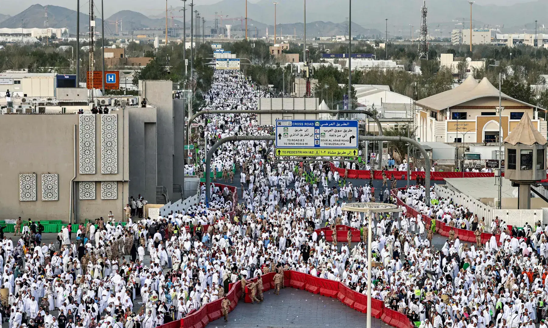 Muslims pray near Saudi Arabia's Mount Arafat, also known as Jabal al-Rahma or Mount of Mercy, during the climax of Haj early on May 26, 2026. —AFP/File Muslims pray near Saudi Arabia's Mount Arafat, also known as Jabal al-Rahma or Mount of Mercy, during the climax of Haj early on May 26, 2026. —AFP/File